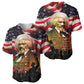 Frederick Douglass Baseball Jersey American Flag Background Powerful Quote Build Strong Children Civil Rights Tribute TS04
