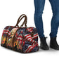 Frederick Douglass Travel Bag American Flag Background Powerful Quote Build Strong Children Civil Rights Tribute - African Pride