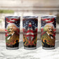 Frederick Douglass Tumbler Cup American Flag Background Powerful Quote Build Strong Children Civil Rights Tribute - African Pride