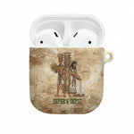 Neper and Nepit AirPods Case Ancient Harvest and Fertility Design with Sickle and Grain