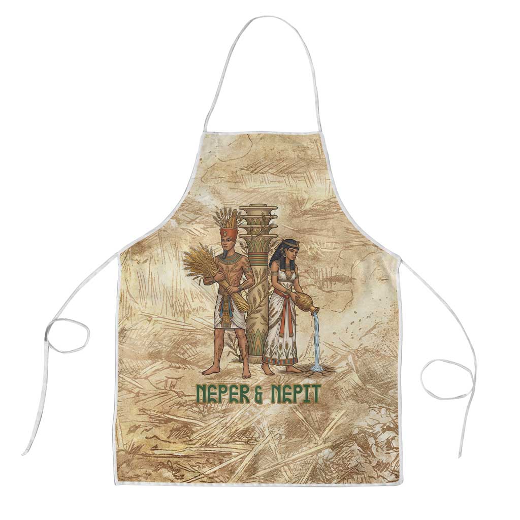 Neper and Nepit Apron Ancient Harvest and Fertility Design with Sickle and Grain