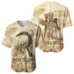 Neper and Nepit Baseball Jersey Ancient Harvest and Fertility Design with Sickle and Grain