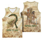 Neper and Nepit Basketball Jersey Ancient Harvest and Fertility Design with Sickle and Grain