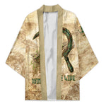 Neper and Nepit Kimono Ancient Harvest and Fertility Design with Sickle and Grain