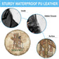 Neper and Nepit Spare Tire Cover Ancient Harvest and Fertility Design with Sickle and Grain