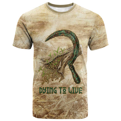 Neper and Nepit T shirt Ancient Harvest and Fertility Design with Sickle and Grain