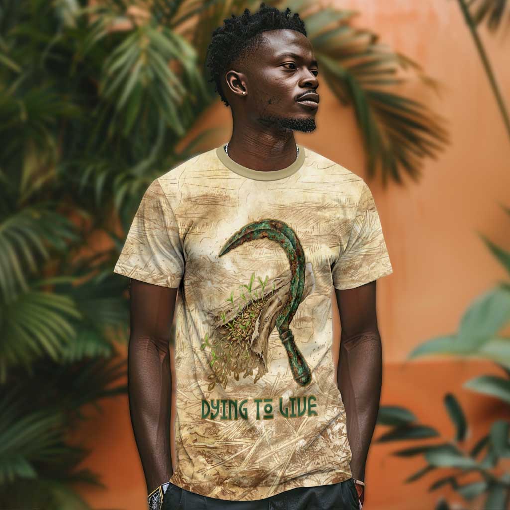 Neper and Nepit T shirt Ancient Harvest and Fertility Design with Sickle and Grain