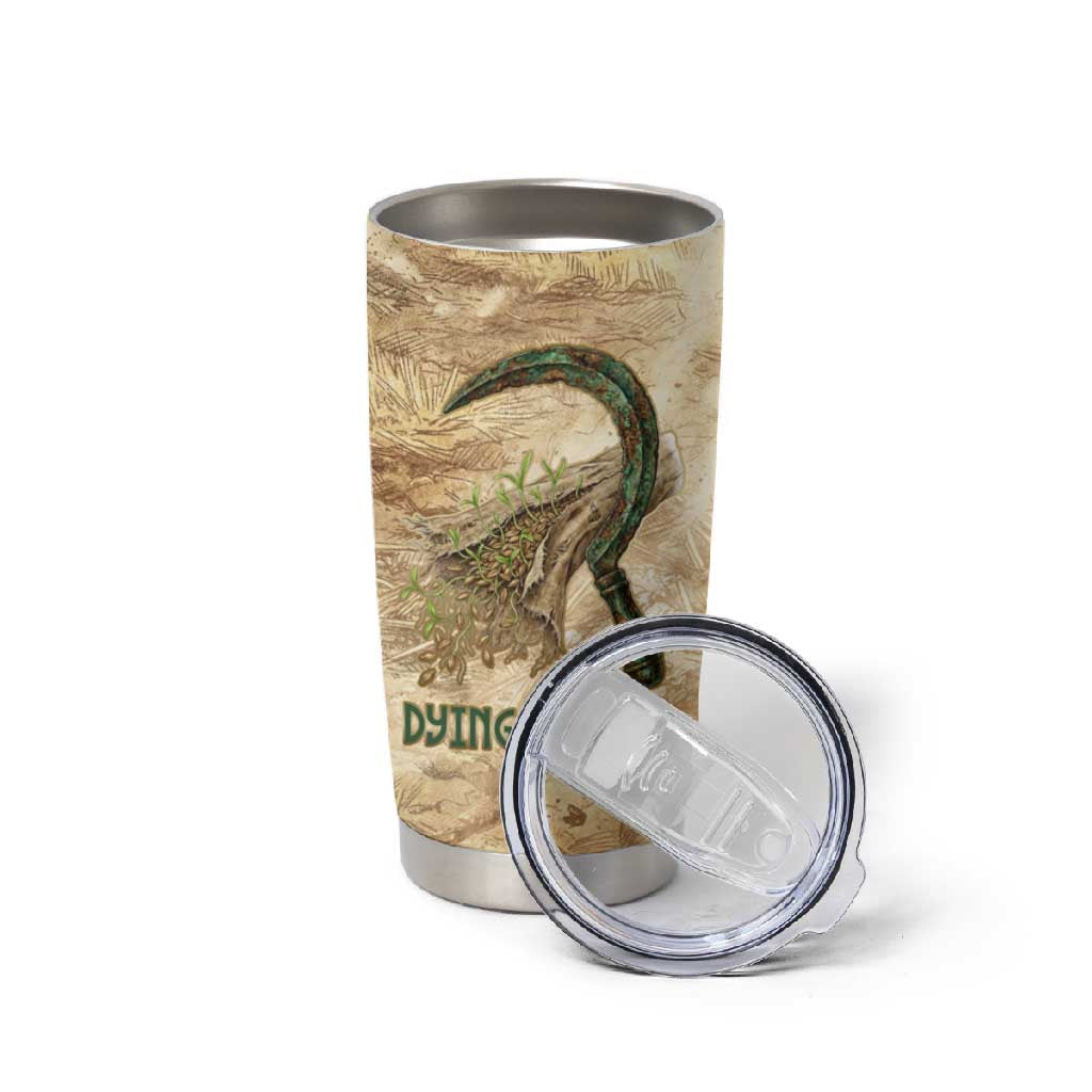 Neper and Nepit Tumbler Cup Ancient Harvest and Fertility Design with Sickle and Grain