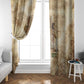 Neper and Nepit Window Curtain Ancient Harvest and Fertility Design with Sickle and Grain