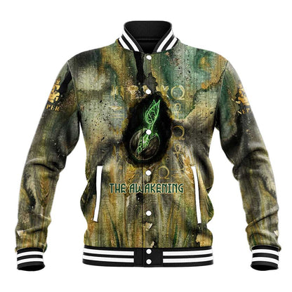 Neper and Nepit Baseball Jacket Ancient Egyptian Seed Awakening and Fertility