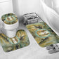 Neper and Nepit Bathroom Set Ancient Egyptian Seed Awakening and Fertility