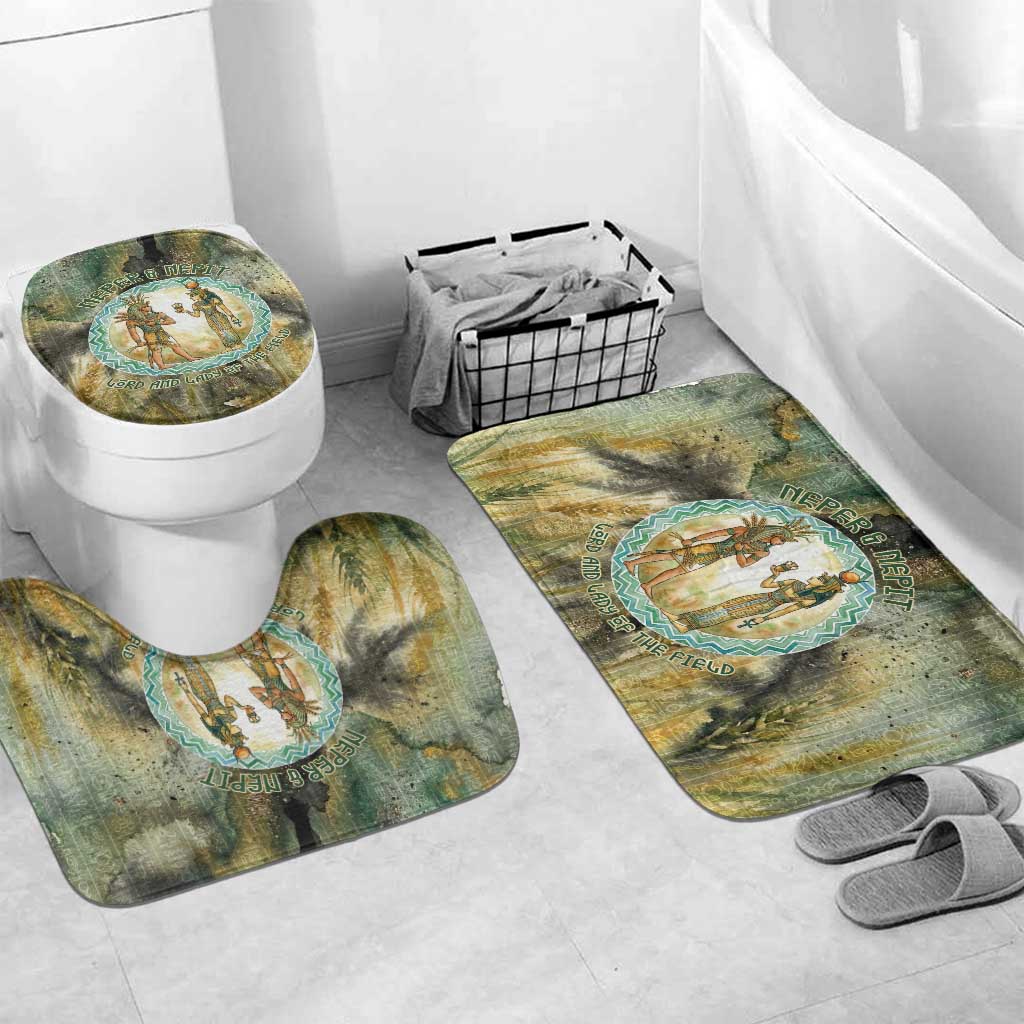 Neper and Nepit Bathroom Set Ancient Egyptian Seed Awakening and Fertility