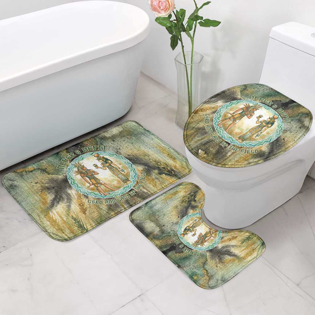 Neper and Nepit Bathroom Set Ancient Egyptian Seed Awakening and Fertility