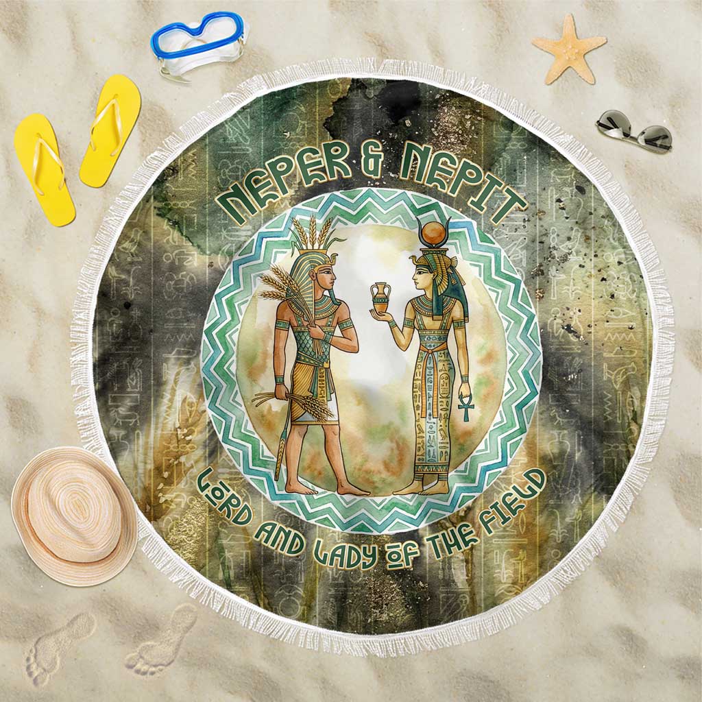 Neper and Nepit Beach Blanket Ancient Egyptian Seed Awakening and Fertility