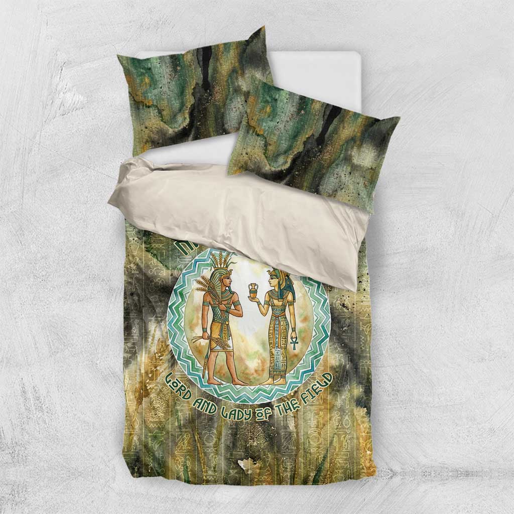Neper and Nepit Bedding Set Ancient Egyptian Seed Awakening and Fertility