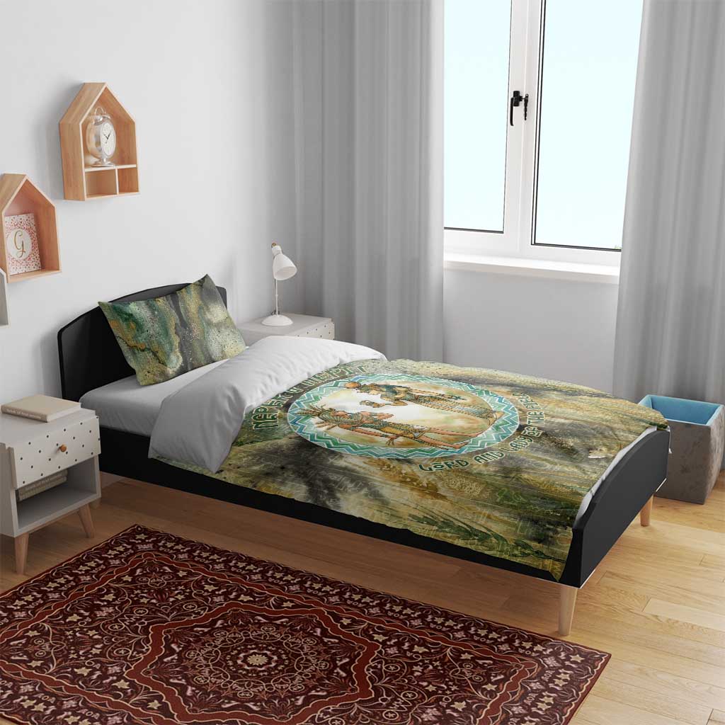 Neper and Nepit Bedding Set Ancient Egyptian Seed Awakening and Fertility