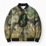 Neper and Nepit Bomber Puffer Jacket Ancient Egyptian Seed Awakening and Fertility
