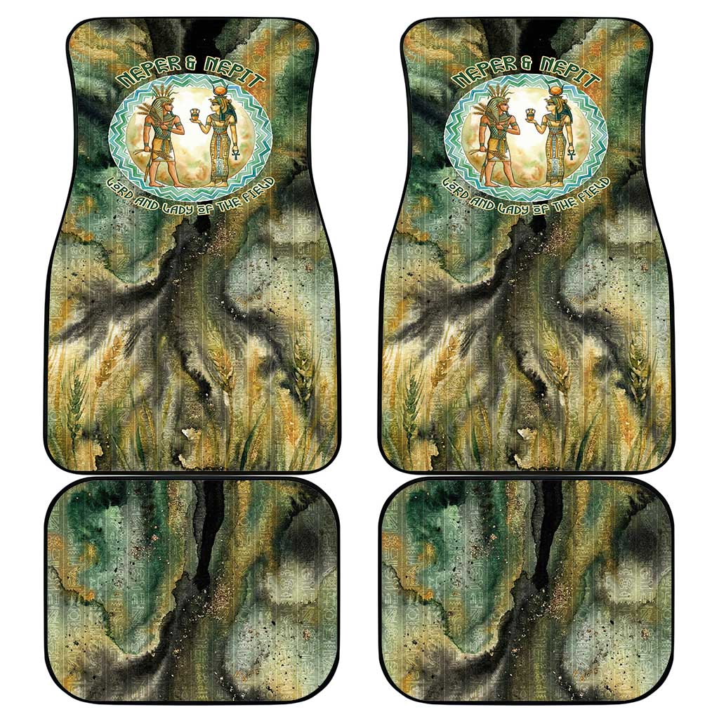 Neper and Nepit Car Mats Ancient Egyptian Seed Awakening and Fertility