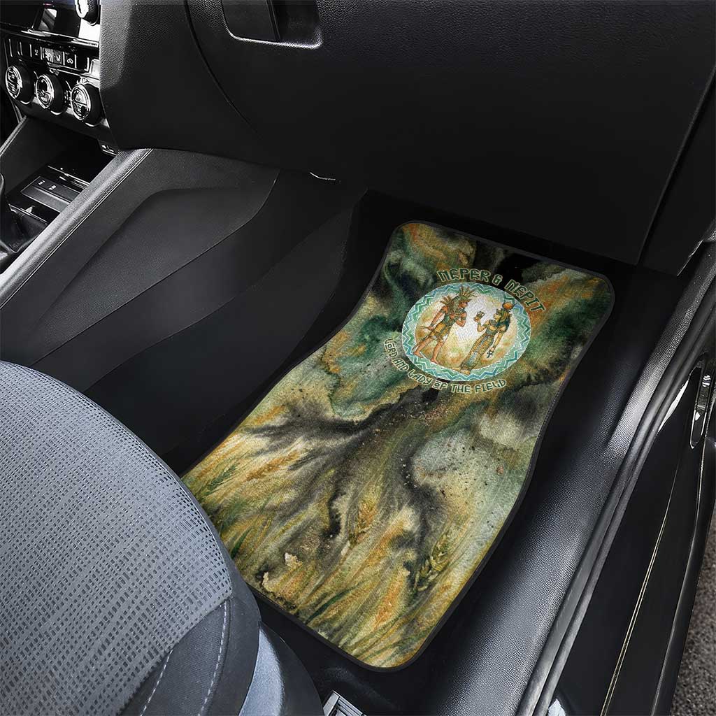Neper and Nepit Car Mats Ancient Egyptian Seed Awakening and Fertility