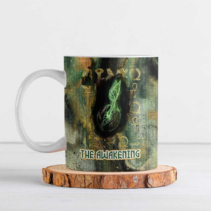 Neper and Nepit Ceramic Mug Ancient Egyptian Seed Awakening and Fertility