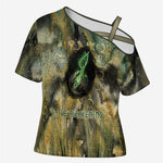 Neper and Nepit Cross Shoulder Shirt Ancient Egyptian Seed Awakening and Fertility
