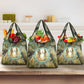 Neper and Nepit Grocery Bag Ancient Egyptian Seed Awakening and Fertility