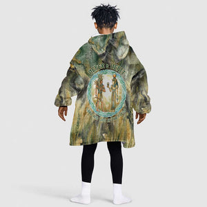 Neper and Nepit Kid Wearable Blanket Hoodie Ancient Egyptian Seed Awakening and Fertility