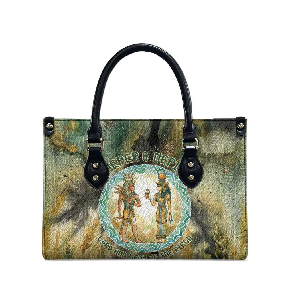 Neper and Nepit Leather Bag Ancient Egyptian Seed Awakening and Fertility