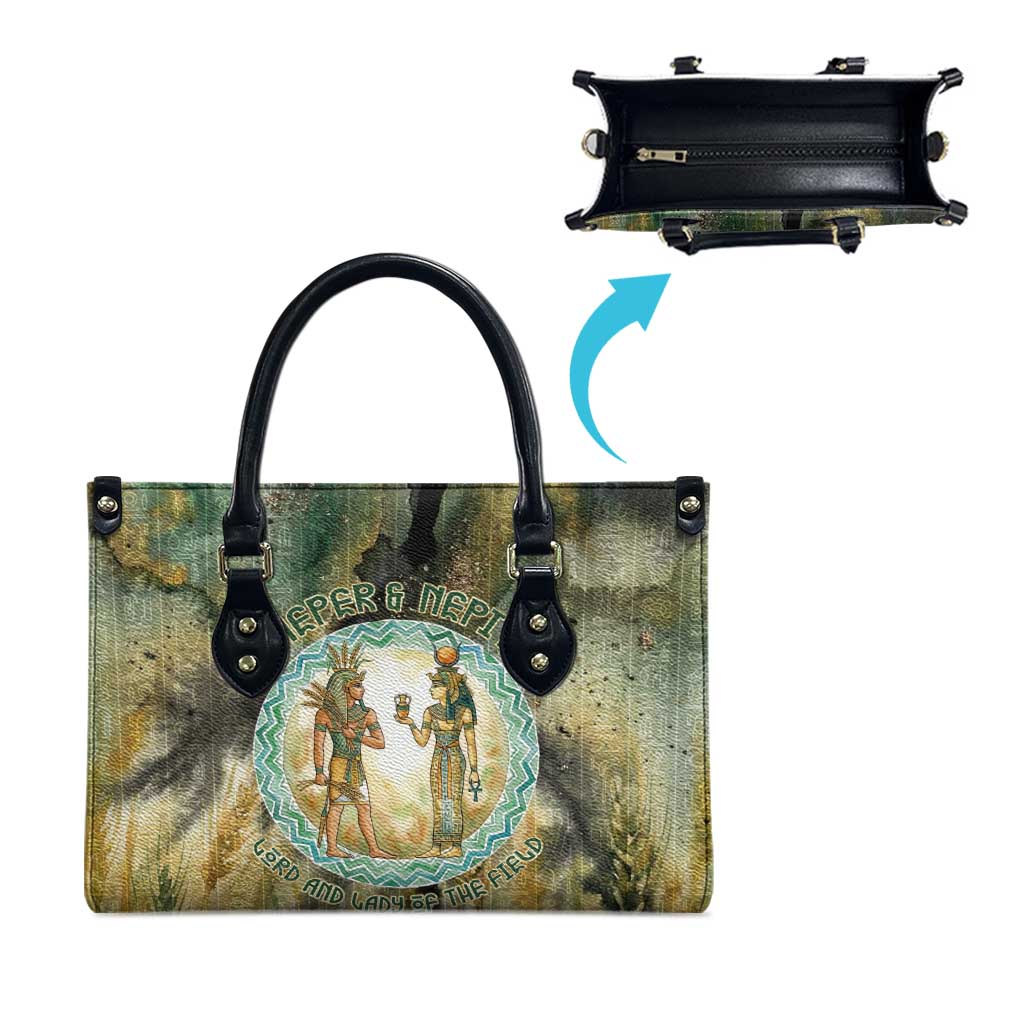 Neper and Nepit Leather Bag Ancient Egyptian Seed Awakening and Fertility