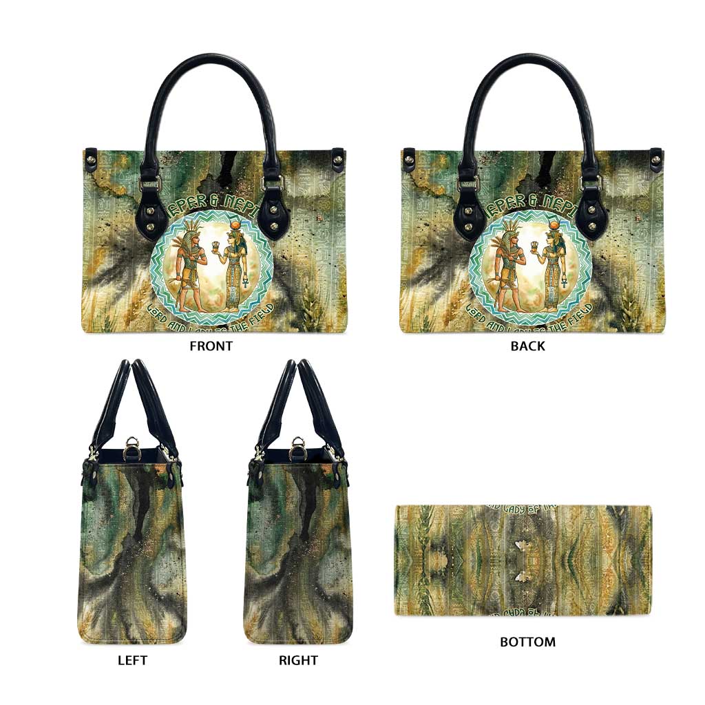 Neper and Nepit Leather Bag Ancient Egyptian Seed Awakening and Fertility