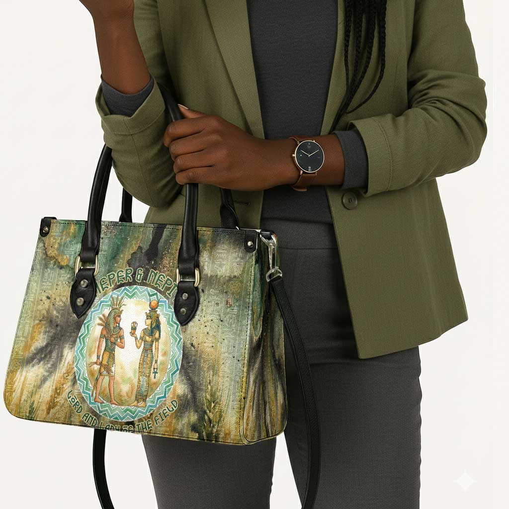 Neper and Nepit Leather Bag Ancient Egyptian Seed Awakening and Fertility