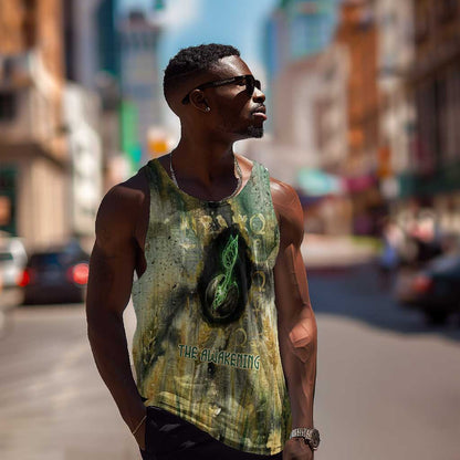 Neper and Nepit Men Tank Top Ancient Egyptian Seed Awakening and Fertility