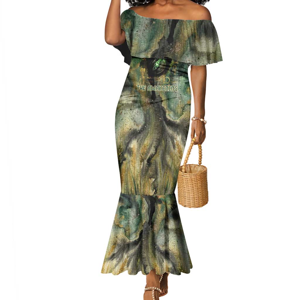 Neper and Nepit Mermaid Dress Ancient Egyptian Seed Awakening and Fertility