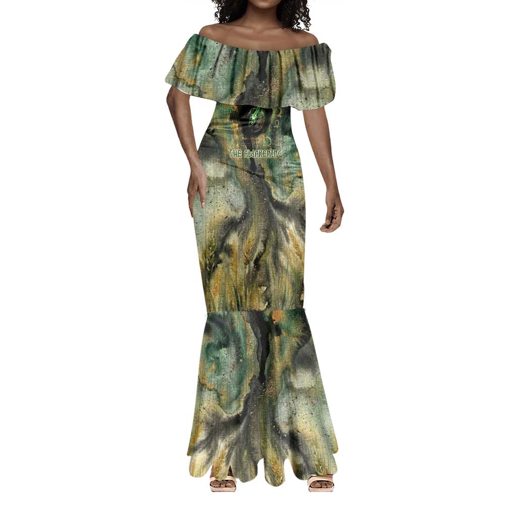 Neper and Nepit Mermaid Dress Ancient Egyptian Seed Awakening and Fertility