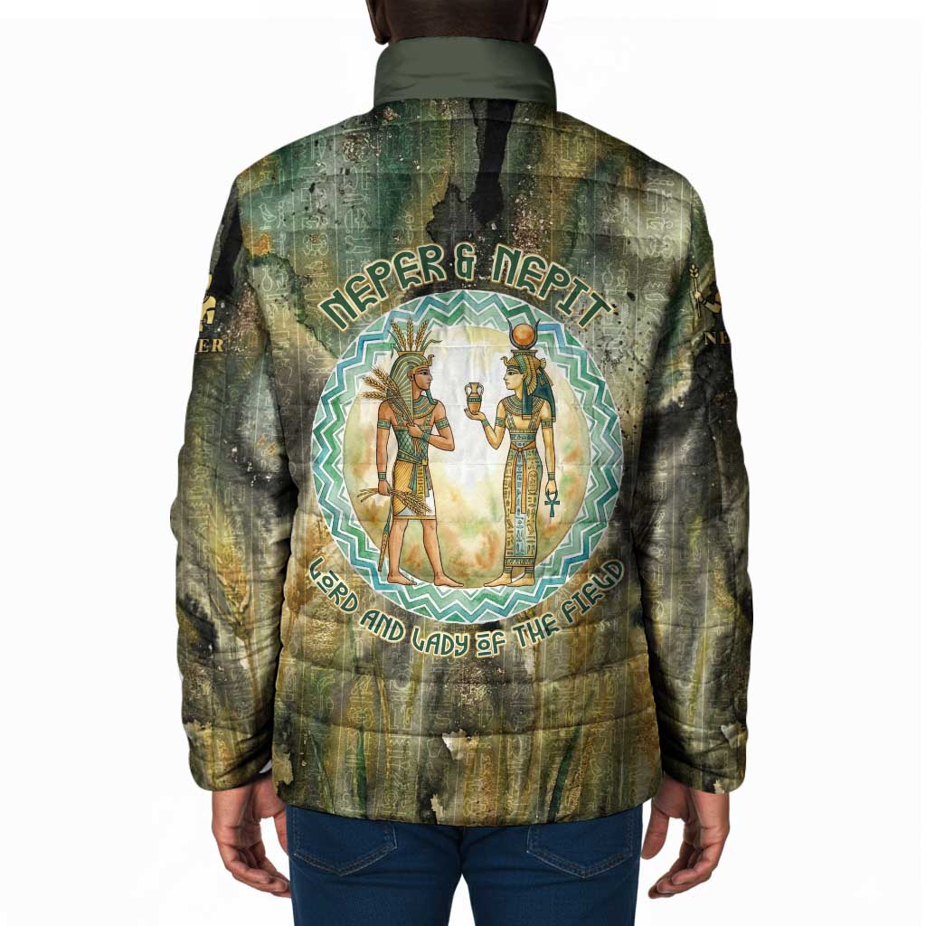 Neper and Nepit Padded Jacket Ancient Egyptian Seed Awakening and Fertility