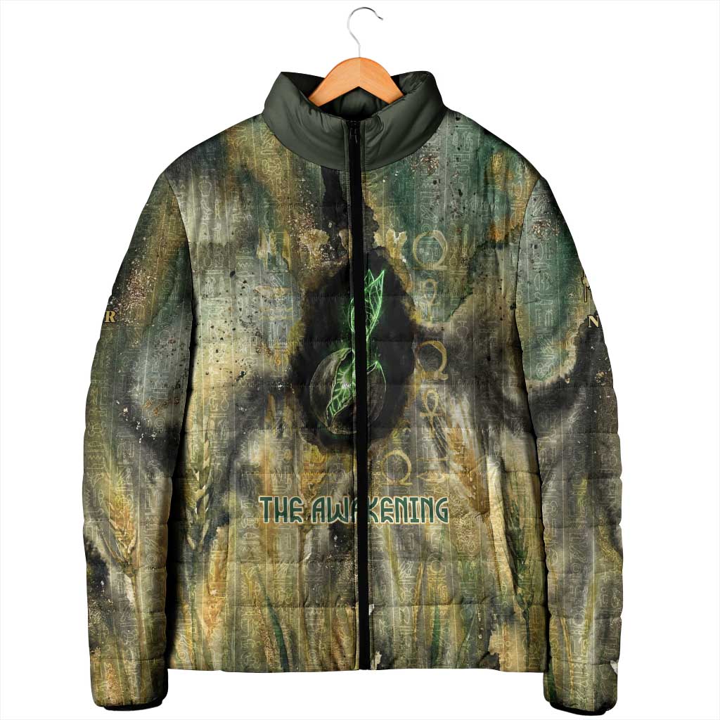 Neper and Nepit Padded Jacket Ancient Egyptian Seed Awakening and Fertility