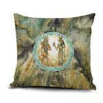 Neper and Nepit Pillow Cover Ancient Egyptian Seed Awakening and Fertility