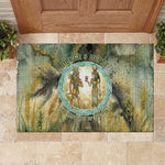 Neper and Nepit Rubber Doormat Ancient Egyptian Seed Awakening and Fertility