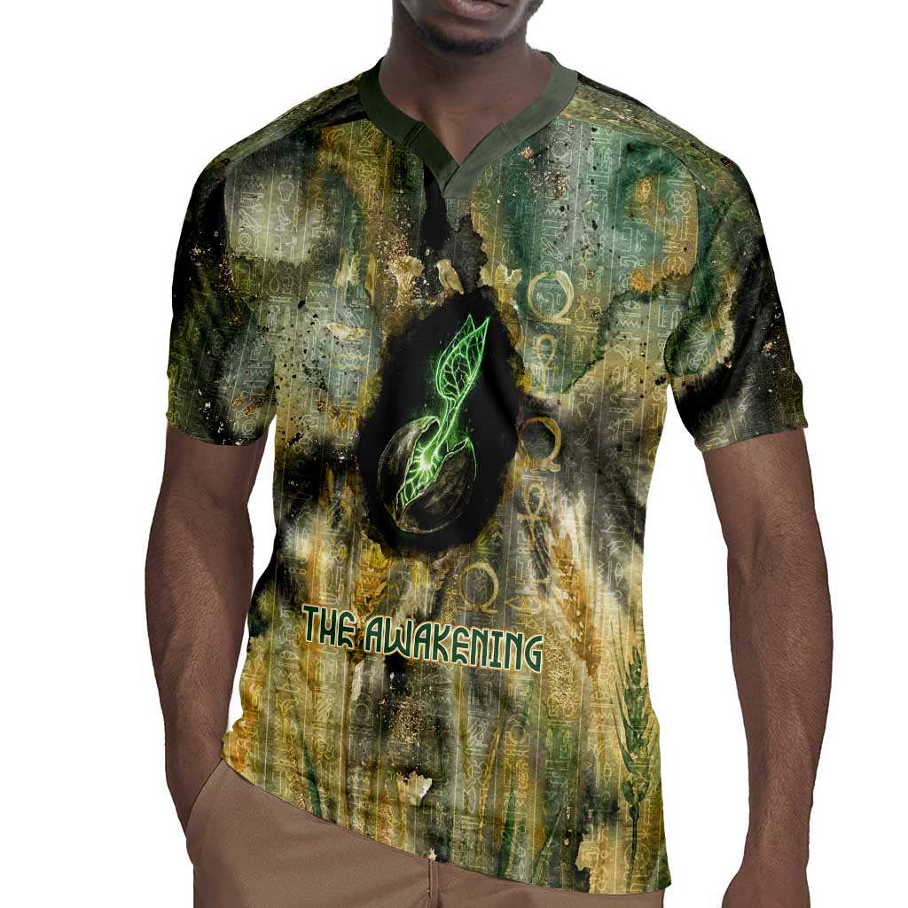 Neper and Nepit Rugby Jersey Ancient Egyptian Seed Awakening and Fertility