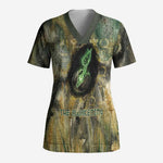 Neper and Nepit Scrub Top Ancient Egyptian Seed Awakening and Fertility