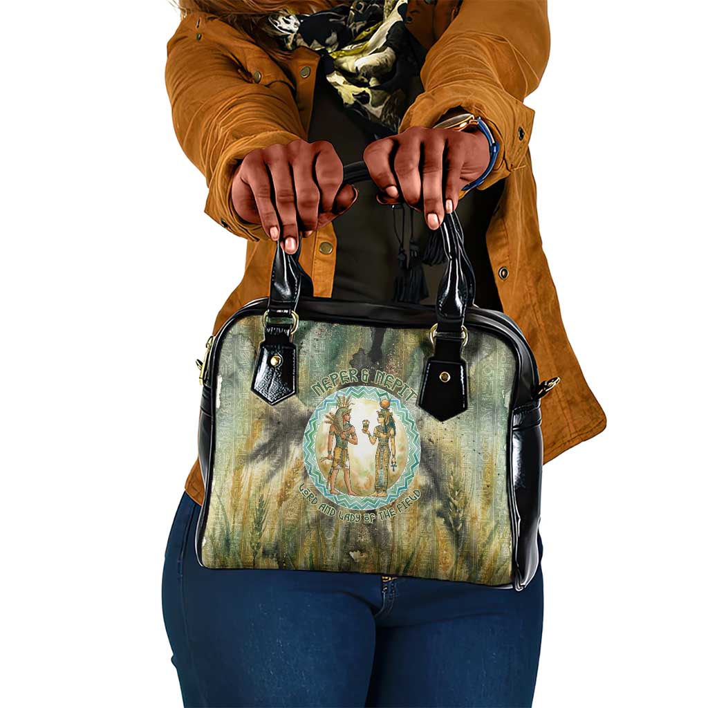 Neper and Nepit Shoulder Handbag Ancient Egyptian Seed Awakening and Fertility
