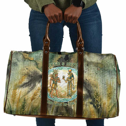 Neper and Nepit Travel Bag Ancient Egyptian Seed Awakening and Fertility