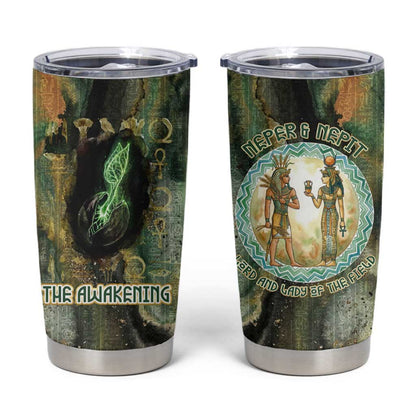 Neper and Nepit Tumbler Cup Ancient Egyptian Seed Awakening and Fertility