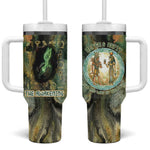 Neper and Nepit Tumbler With Handle Ancient Egyptian Seed Awakening and Fertility