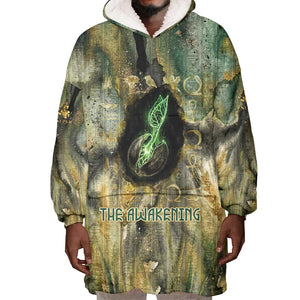 Neper and Nepit Wearable Blanket Hoodie Ancient Egyptian Seed Awakening and Fertility