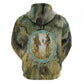 Neper and Nepit Zip Hoodie Ancient Egyptian Seed Awakening and Fertility