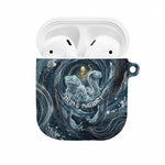 Egypt Nun and Naunet AirPods Case Primordial Water Gods Cosmic Ocean Infinite Waves