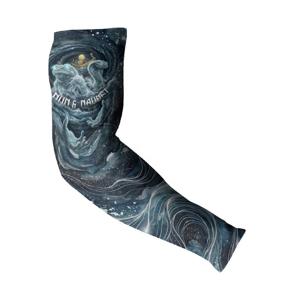 Egypt Nun and Naunet Arm Sleeves Primordial Water Gods Cosmic Ocean Infinite Waves