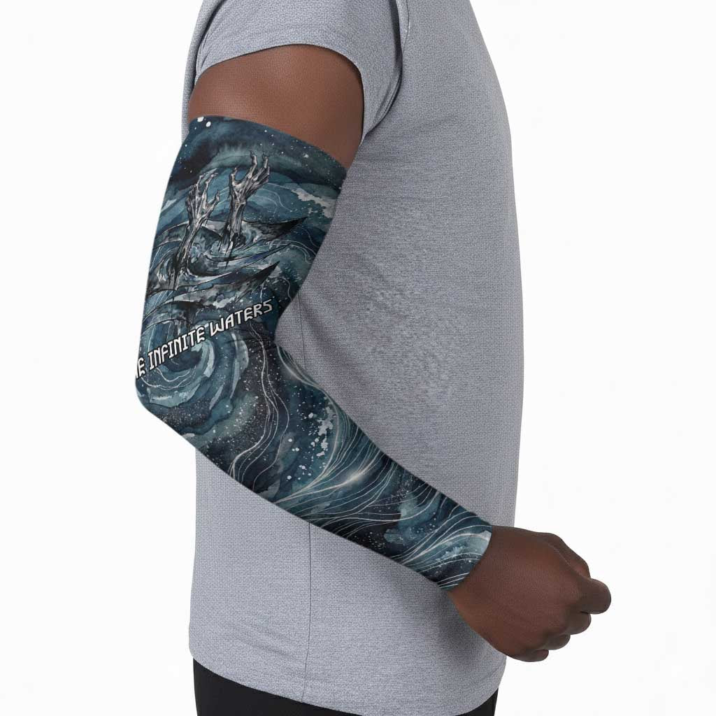 Egypt Nun and Naunet Arm Sleeves Primordial Water Gods Cosmic Ocean Infinite Waves