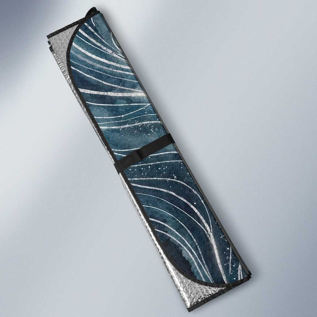 Egypt Nun and Naunet Auto Sun Shade Primordial Water Gods Cosmic Ocean Infinite Waves